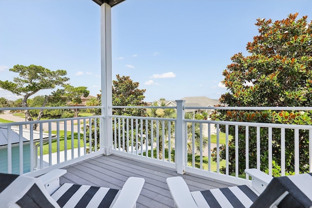 104 Fiddler Crab Ln, Saint Augustine, FL 32080 - view of wooden terrace