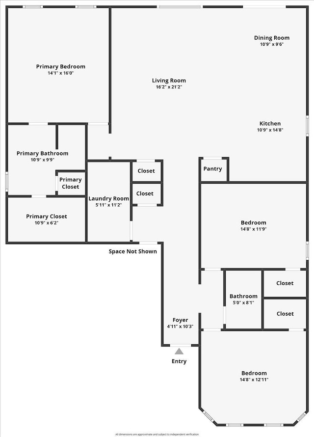 633 W Pope Rd, Saint Augustine, FL 32080 - view of home floor plan