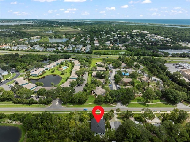 633 W Pope Rd, Saint Augustine, FL 32080 - aerial view of property's location with a nearby body of water and nearby suburban area