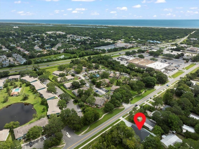 633 W Pope Rd, Saint Augustine, FL 32080 - aerial view of property's location with a large body of water