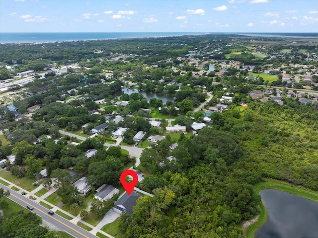 633 W Pope Rd, Saint Augustine, FL 32080 - aerial view of property's location featuring a nearby body of water and nearby suburban area