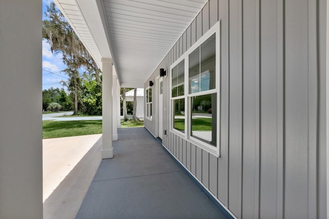 view of patio / terrace featuring a porch