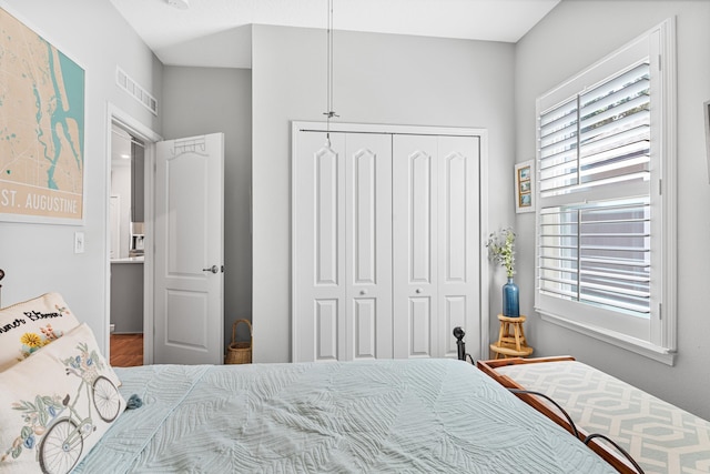 313 Aventurine Ave, Saint Augustine, FL 32086 - bedroom with a closet and wood finished floors