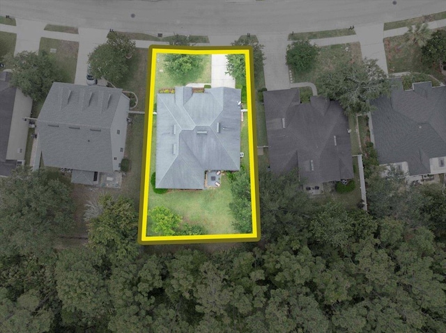 775 E Red House Branch Rd, Saint Augustine, FL 32084 - aerial view of residential area featuring property parcel outlined