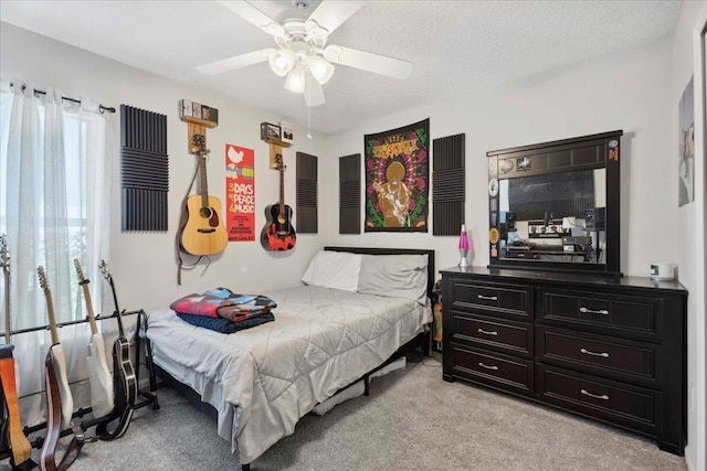 775 E Red House Branch Rd, Saint Augustine, FL 32084 - bedroom featuring light colored carpet and a ceiling fan