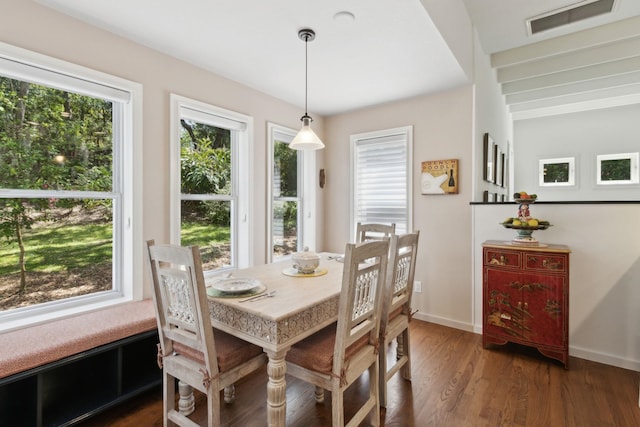 136 Island Hammock Way, Saint Augustine, FL 32080 - dining area featuring wood finished floors and baseboards