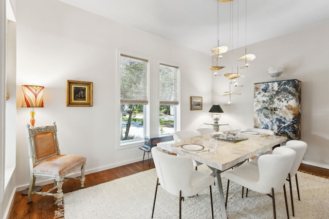 136 Island Hammock Way, Saint Augustine, FL 32080 - dining room featuring healthy amount of natural light, wood finished floors, and baseboards