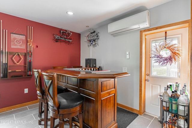841 S County Road 13, Saint Augustine, FL 32092 - bar with light tile patterned floors and a wall unit AC