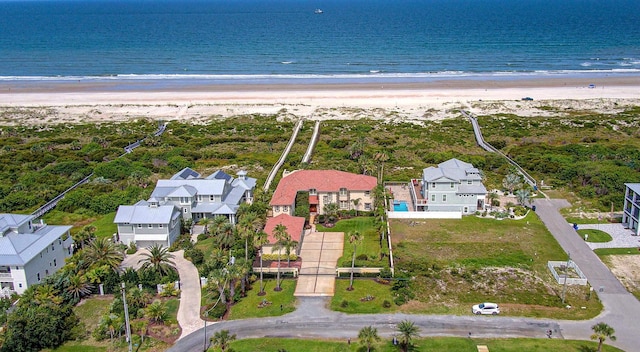 4 Oceanside Dr, Saint Augustine Beach, FL 32080 - aerial perspective of suburban area featuring unending shoreline