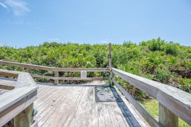 7780 S A1A Unit 101, Saint Augustine, FL 32080 - view of wooden deck