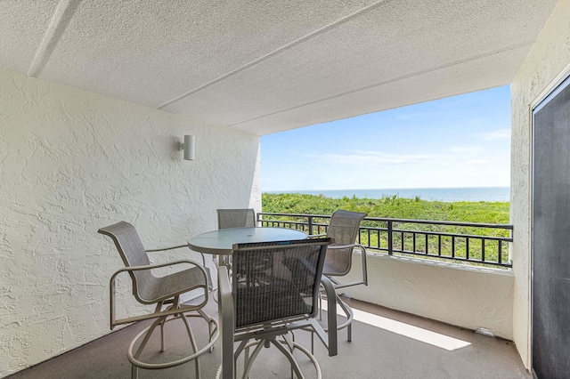 7780 S A1A Unit 101, Saint Augustine, FL 32080 - balcony featuring a water view