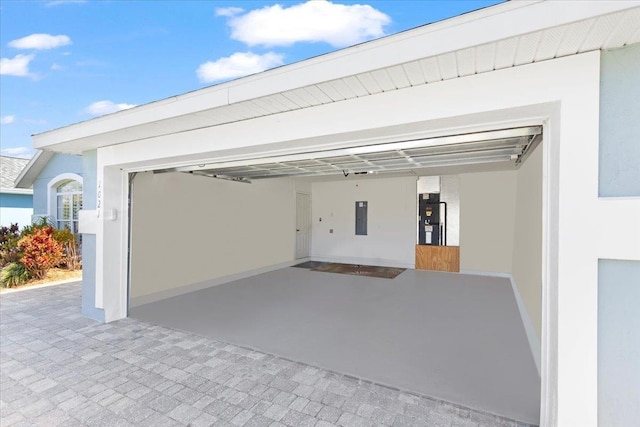 1021 Windward Way, Saint Augustine, FL 32080 - garage featuring electric panel