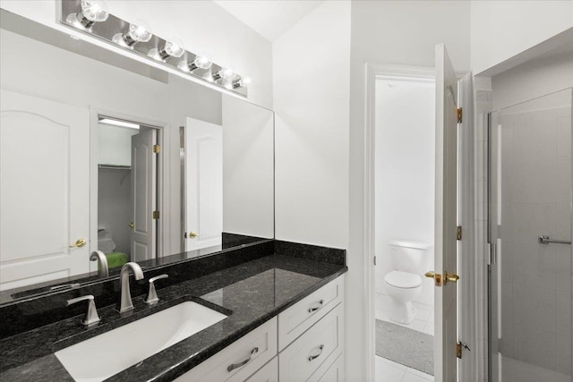 1021 Windward Way, Saint Augustine, FL 32080 - bathroom with vanity and a stall shower