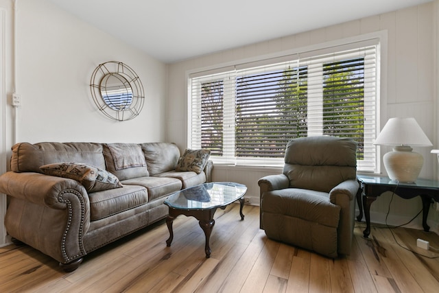 85 N Saint Augustine Blvd Unit 1, Saint Augustine, FL 32080 - living area featuring plenty of natural light and wood finished floors