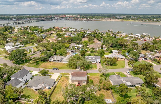 85 N Saint Augustine Blvd Unit 1, Saint Augustine, FL 32080 - aerial overview of property's location with a large body of water, a notable bridge, and nearby suburban area