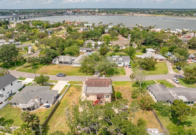 85 N Saint Augustine Blvd Unit 1, Saint Augustine, FL 32080 - aerial perspective of suburban area with a nearby body of water and a notable bridge