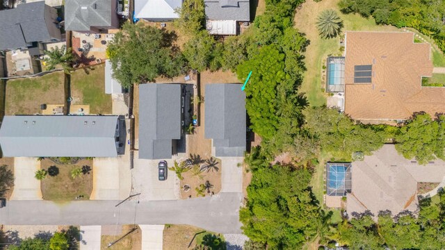 2 Lisbon St, Saint Augustine, FL 32080 - aerial view of property and surrounding area featuring a forest
