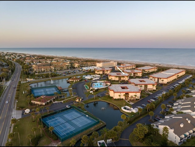 880 A1A Beach Blvd, Saint Augustine Beach, FL 32080 - birds eye view of property featuring a water view