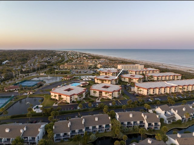 880 A1A Beach Blvd, Saint Augustine Beach, FL 32080 - birds eye view of property featuring a water view