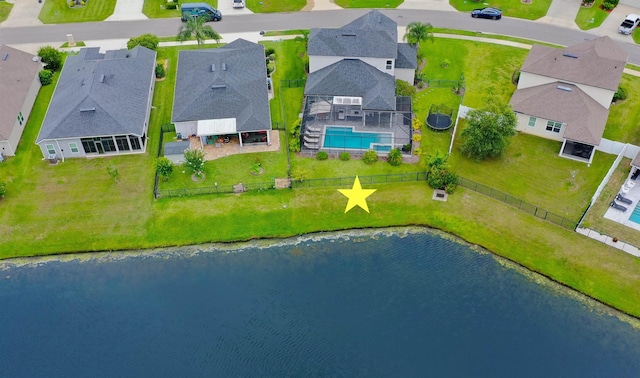 118 Sierras Loop, Saint Augustine, FL 32086 - aerial perspective of suburban area featuring a pool and a large body of water