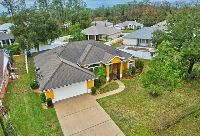 4 Eastgate Ln, Palm Coast, FL 32164 - aerial perspective of suburban area