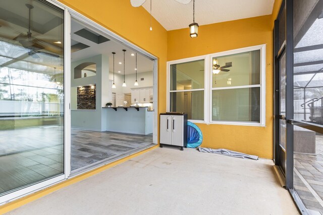 4 Eastgate Ln, Palm Coast, FL 32164 - view of unfurnished sunroom