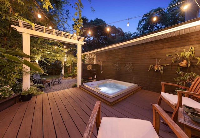 6 E Park Ave, Saint Augustine, FL 32084 - view of wooden terrace