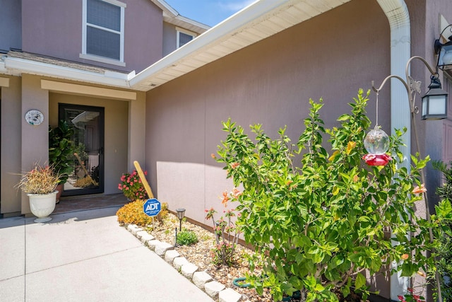 662 Cabernet Pl, Saint Augustine, FL 32084 - entrance to property featuring stucco siding