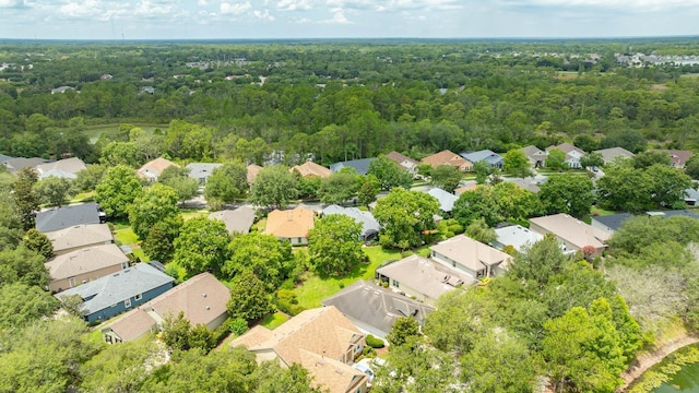 902 Heron Point Cir, Deland, FL 32724 - aerial view of residential area featuring a forest