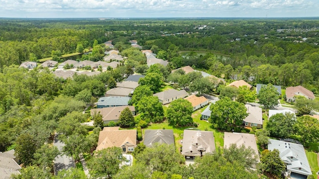902 Heron Point Cir, Deland, FL 32724 - aerial perspective of suburban area featuring a heavily wooded area
