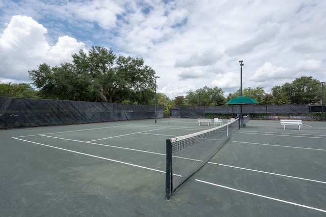 902 Heron Point Cir, Deland, FL 32724 - view of tennis court featuring community basketball court