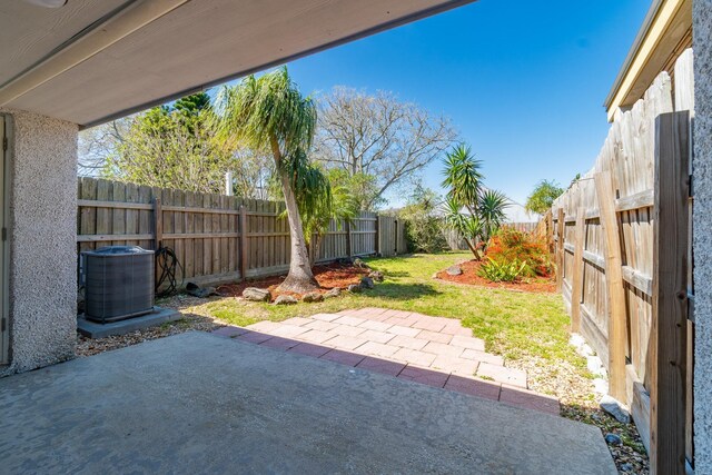 4602 Sandcastle Cir, Saint Augustine, FL 32084 - interior space featuring light tile patterned floors, stairway, baseboards, and a towering ceiling