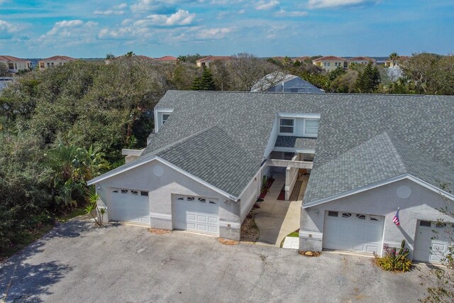 4602 Sandcastle Cir, Saint Augustine, FL 32084 - interior space with stairway, light tile patterned floors, and baseboards