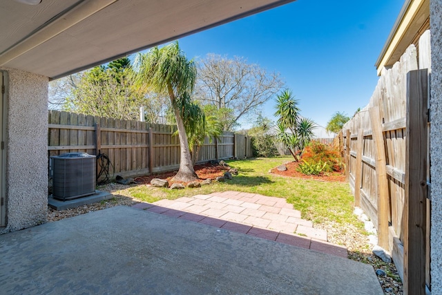 4602 Sandcastle Cir, Saint Augustine, FL 32084 - spare room with light tile patterned floors, baseboards, and ceiling fan