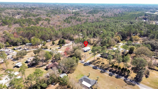 11519 W Confederate Dr, Glen Saint Mary, FL 32040 - drone / aerial view featuring a wooded view