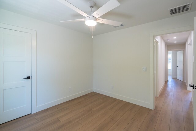 411 Royal Rd, Saint Augustine, FL 32086 - full bath with a ceiling fan, baseboards, visible vents, a shower stall, and vanity