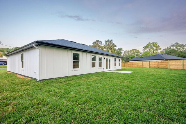 411 Royal Rd, Saint Augustine, FL 32086 - unfurnished room featuring light wood-type flooring, baseboards, visible vents, and a ceiling fan