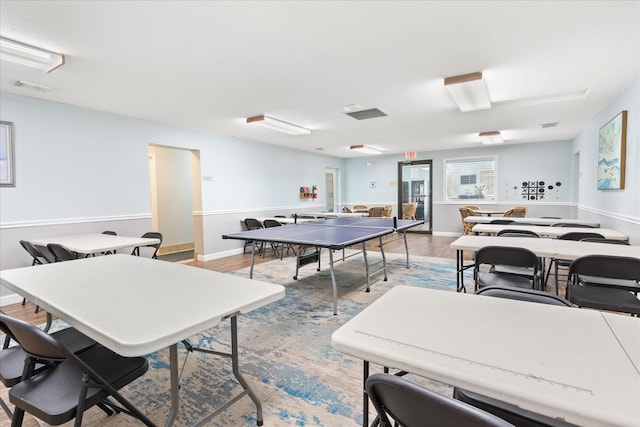 4670 A1A S Unit 1404, Saint Augustine, FL 32080 - recreation room with light wood-style floors and baseboards