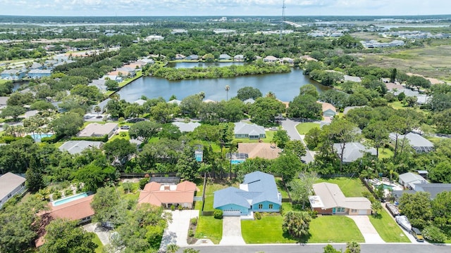 132 Southwind Cir, Saint Augustine, FL 32080 - aerial perspective of suburban area with a nearby body of water