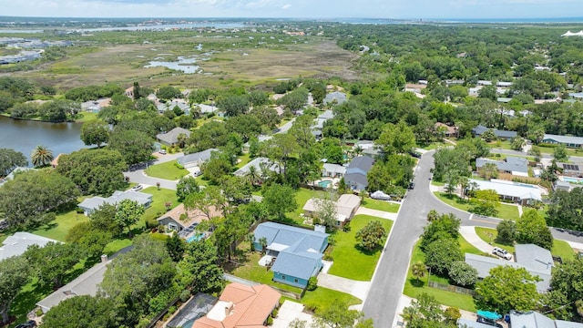 132 Southwind Cir, Saint Augustine, FL 32080 - aerial view of residential area featuring a large body of water