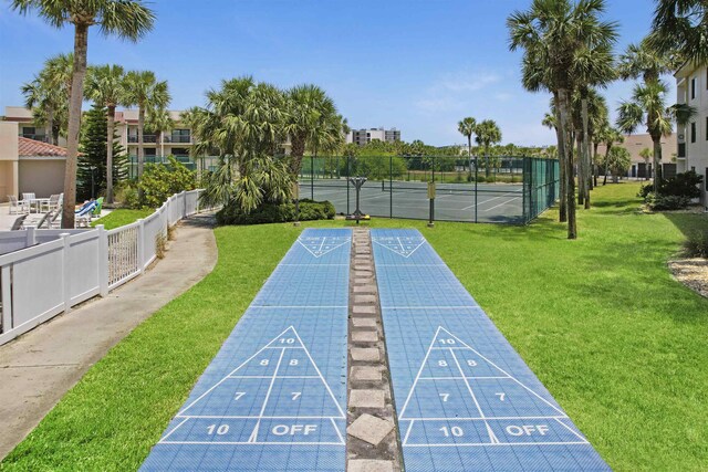 4250 A1A S L25, Saint Augustine, FL 32080 - surrounding community featuring shuffleboard and a tennis court
