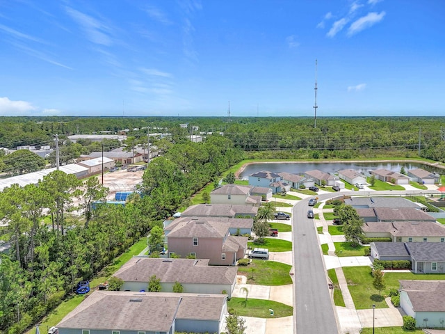 348 Ashby Landing Way, Saint Augustine, FL 32086 - bird's eye view of a large body of water and a heavily wooded area