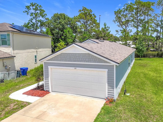 348 Ashby Landing Way, Saint Augustine, FL 32086 - garage featuring concrete driveway