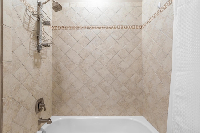 501 Olympic Cir, Saint Augustine, FL 32092 - full bathroom with shower / bath combo with shower curtain