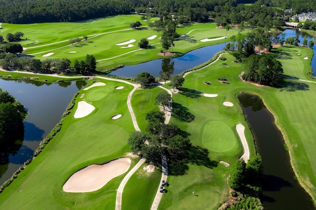 501 Olympic Cir, Saint Augustine, FL 32092 - drone / aerial view of a nearby body of water and a local golf course