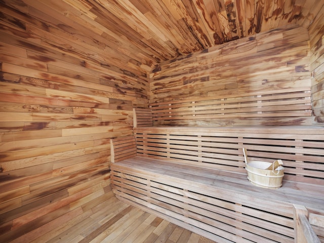 view of sauna / steam room