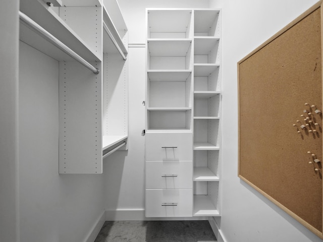 view of spacious closet