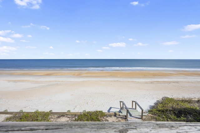 water view with a beach view