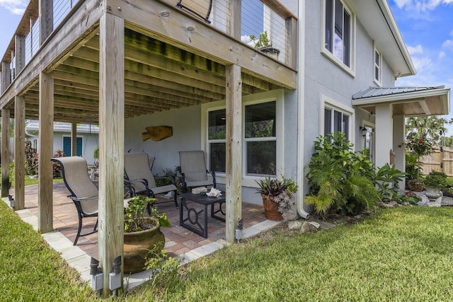 view of patio