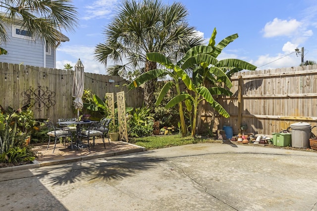 view of patio